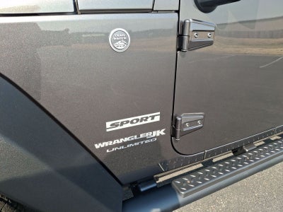 2018 Jeep Wrangler JK Unlimited Sport