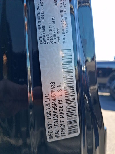 2021 Jeep Wrangler Unlimited Sahara 4xe