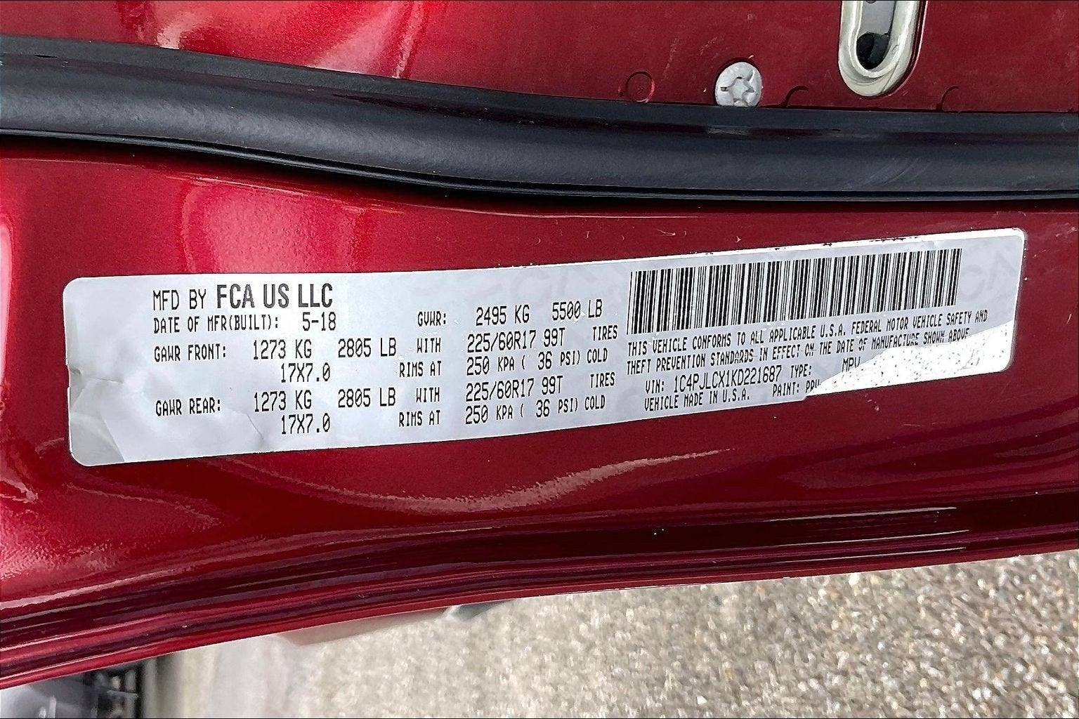 2019 Jeep Cherokee Latitude