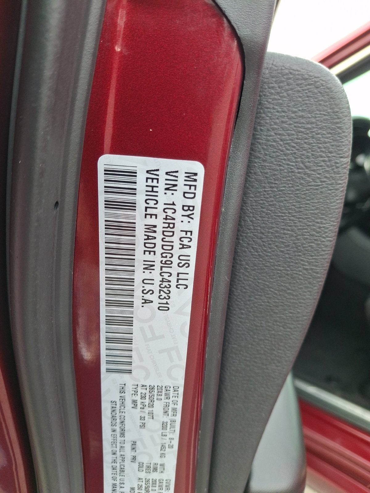 2020 Dodge Durango GT Plus