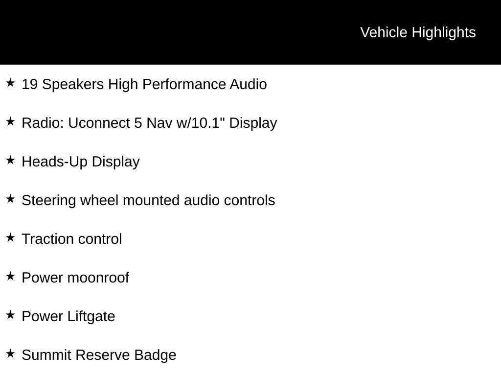 2022 Jeep Grand Cherokee Summit