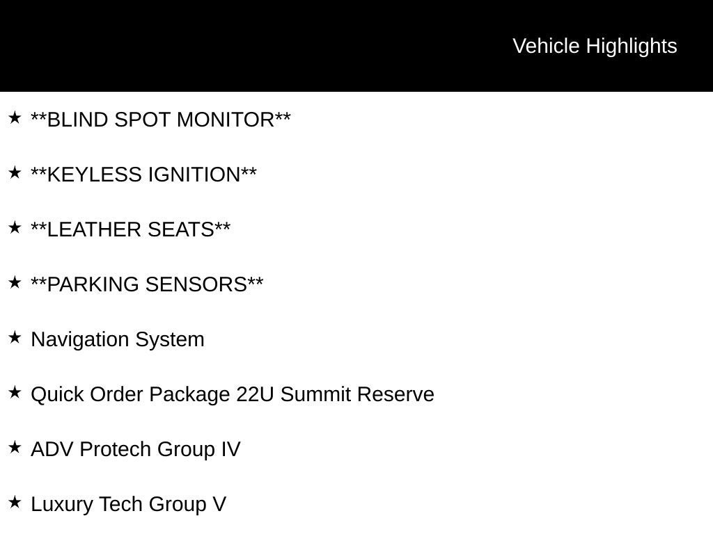 2022 Jeep Grand Cherokee Summit