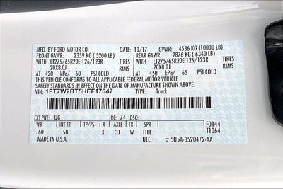 2017 Ford F-250 Lariat