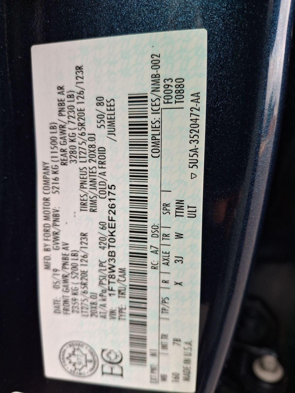 2019 Ford F-350 Platinum