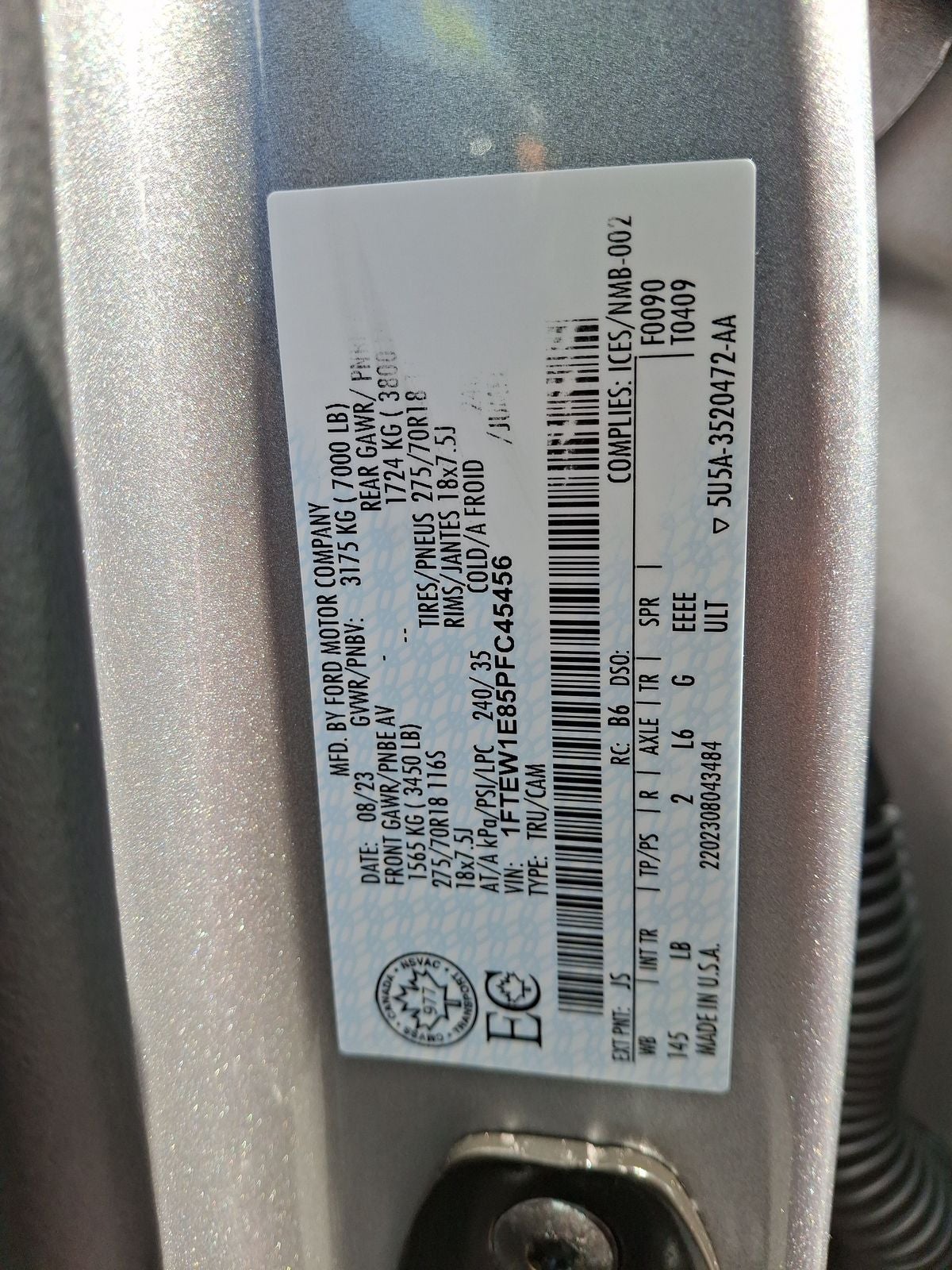 2023 Ford F-150 Tremor