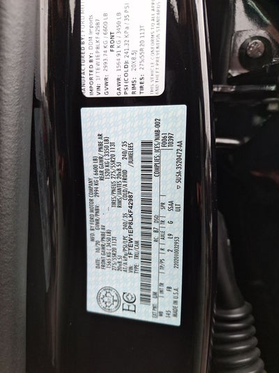 2020 Ford F-150 XLT