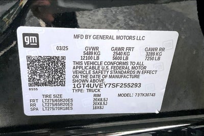 2025 GMC Sierra 3500HD AT4