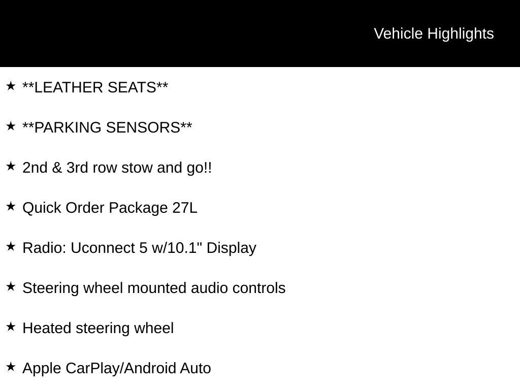 2024 Chrysler Pacifica Touring L