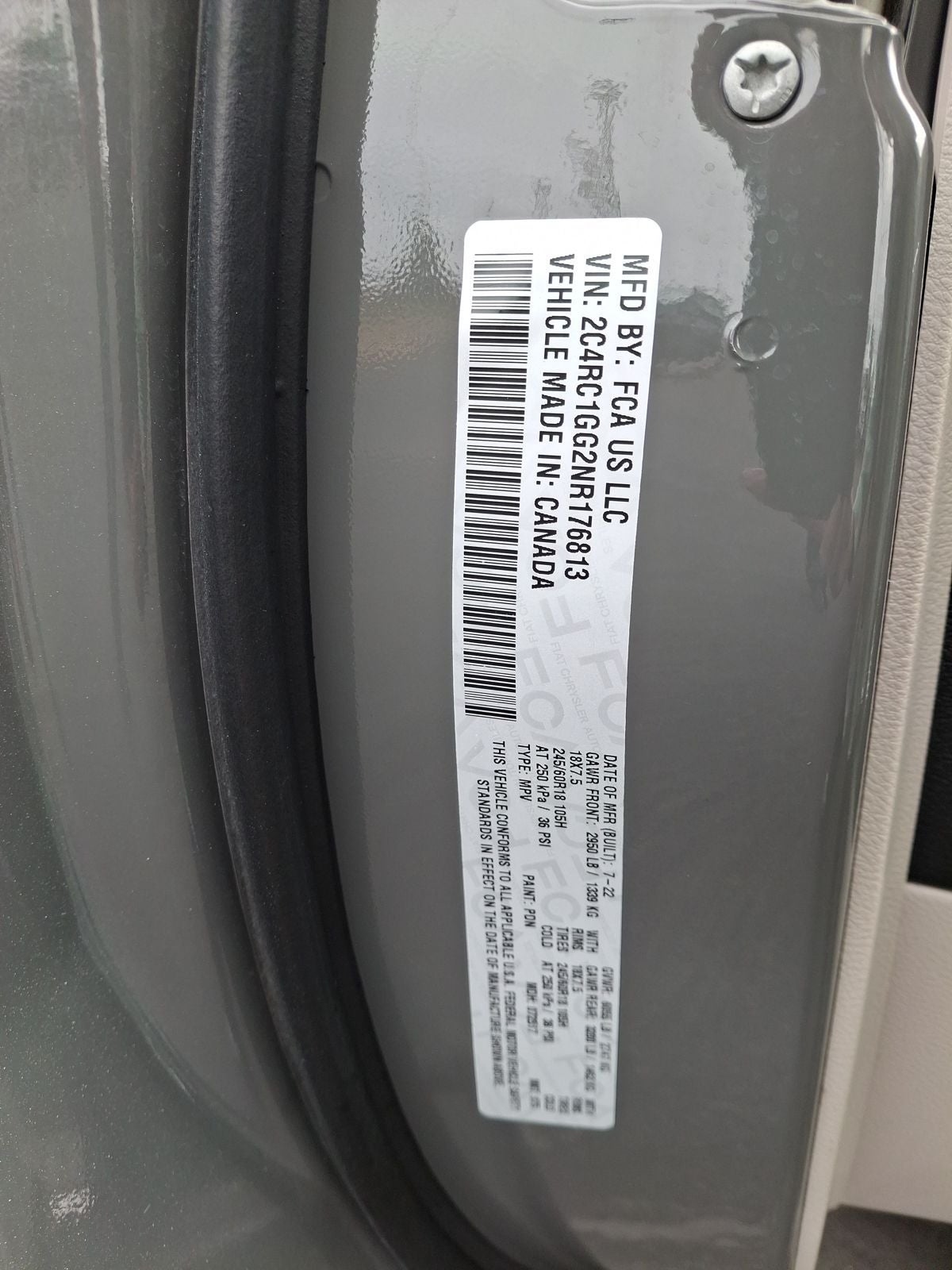 2022 Chrysler Pacifica Limited