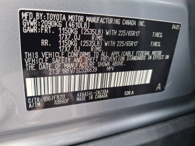 2025 Toyota RAV4 LE