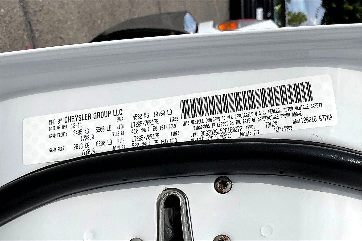 2012 RAM 3500 ST Cummins