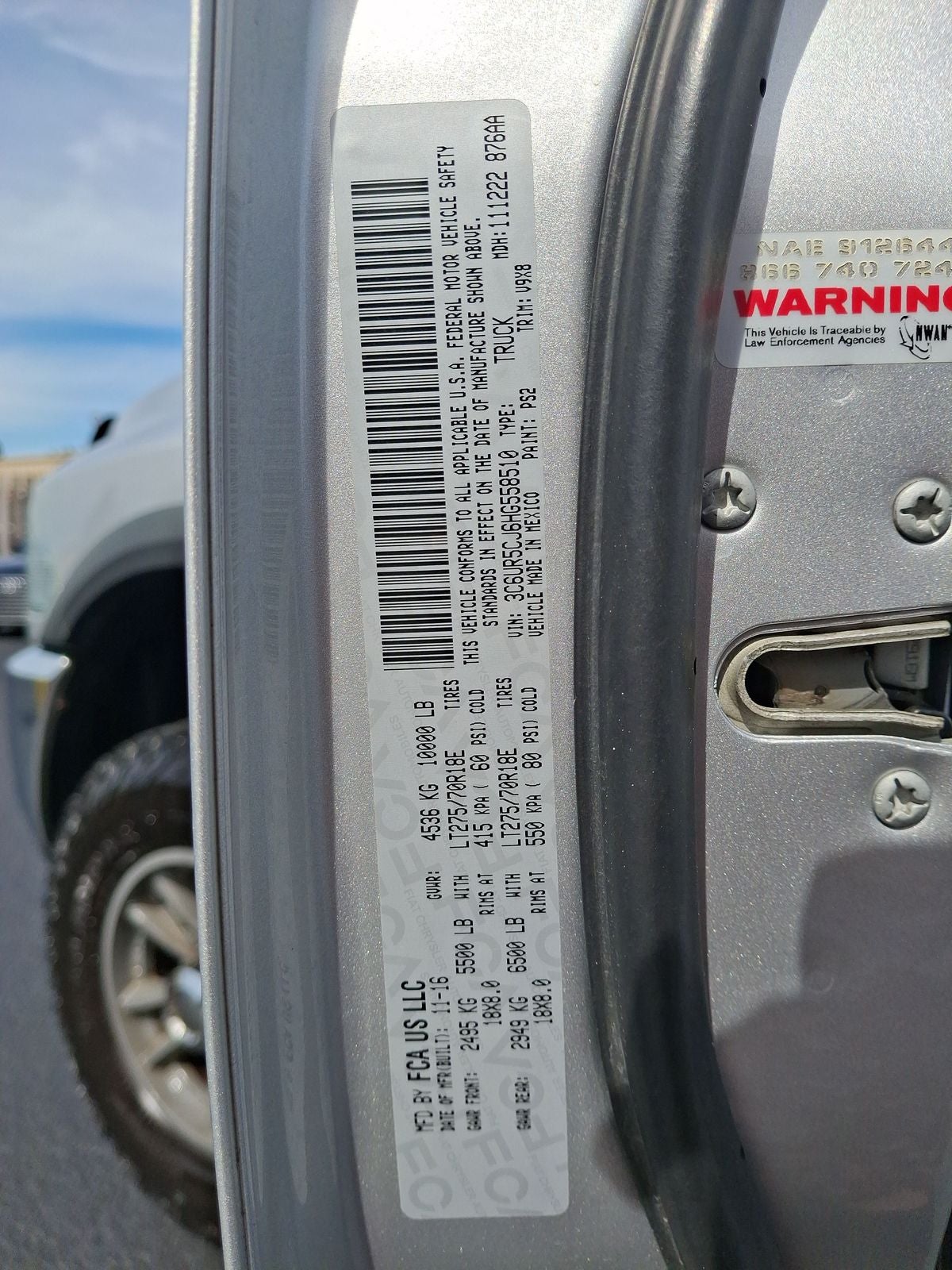 2017 RAM 2500 Tradesman
