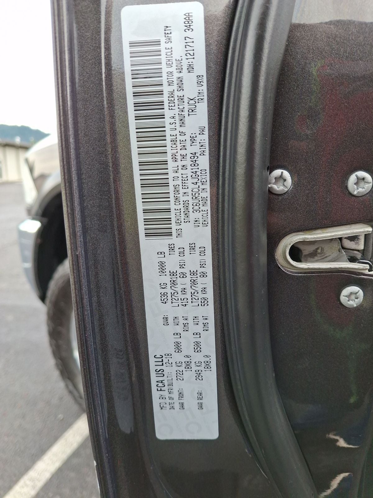 2018 RAM 2500 Tradesman