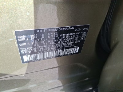 2023 Subaru Ascent Onyx Edition