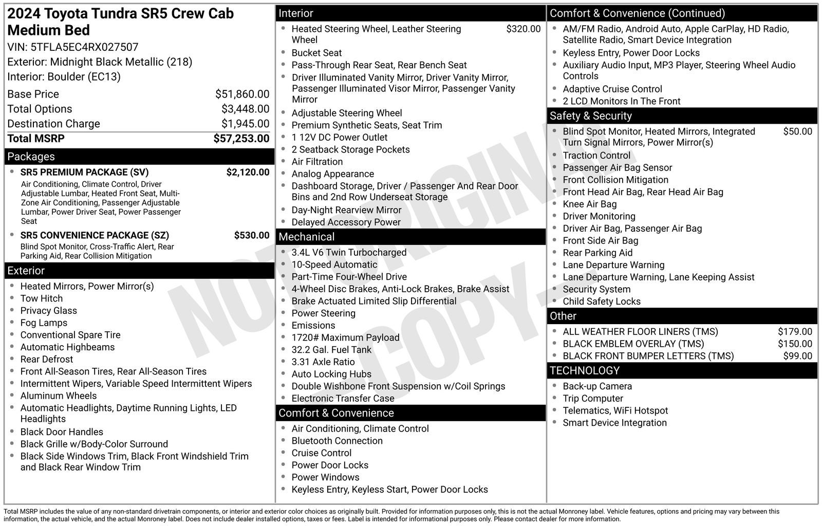 2024 Toyota Tundra SR5