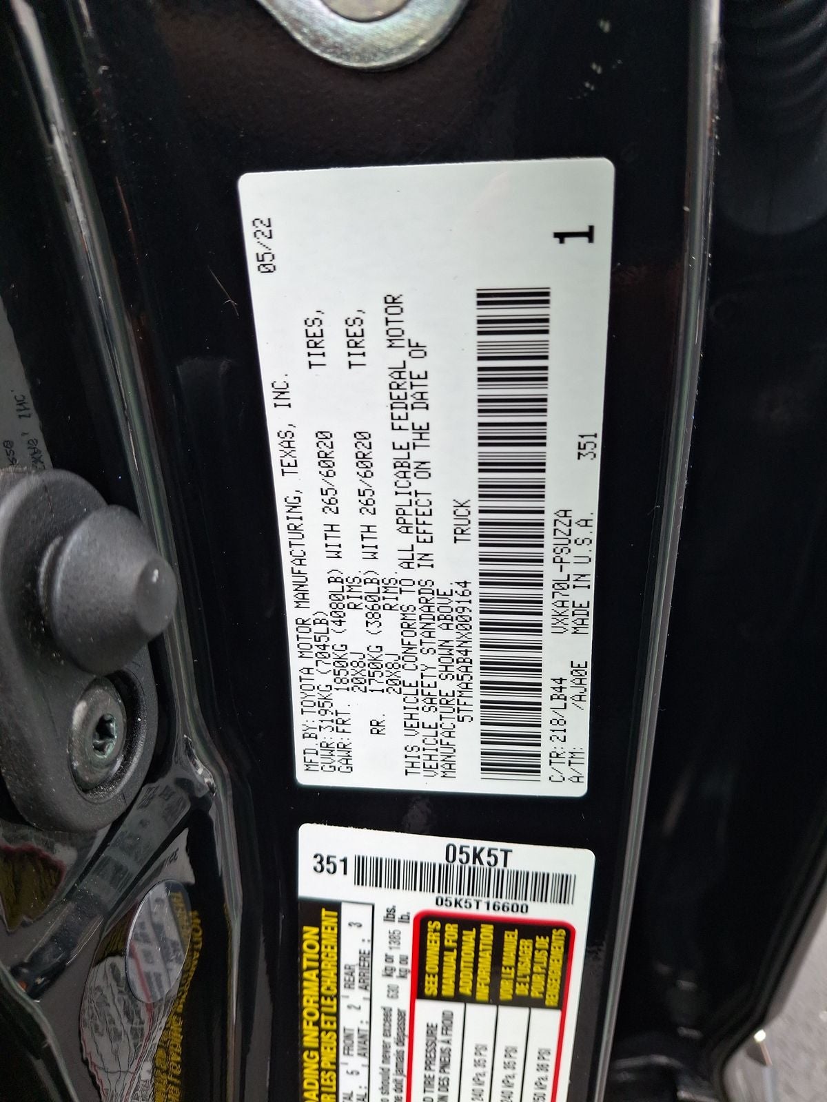 2022 Toyota Tundra 1794