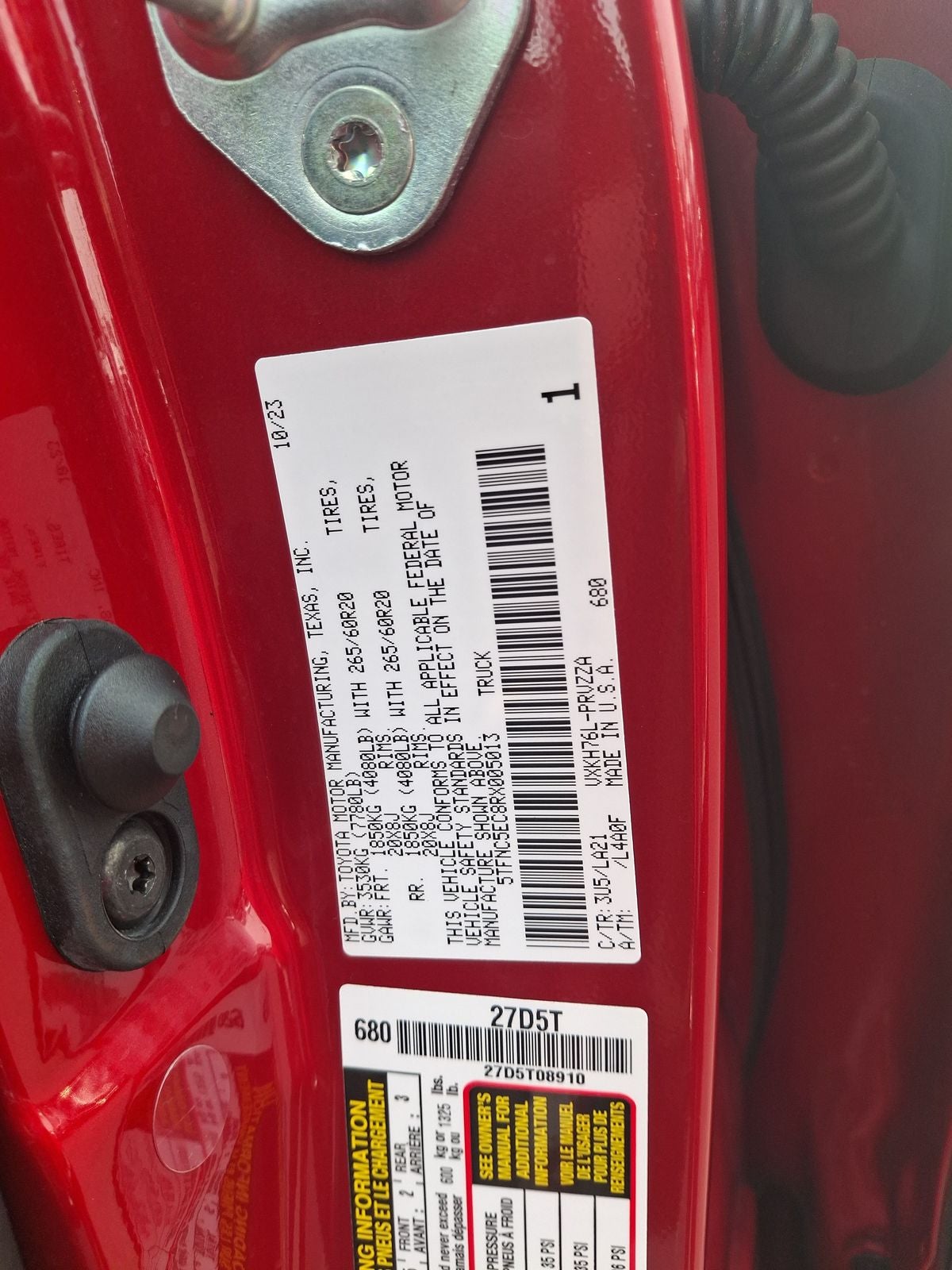 2024 Toyota Tundra Hybrid Platinum