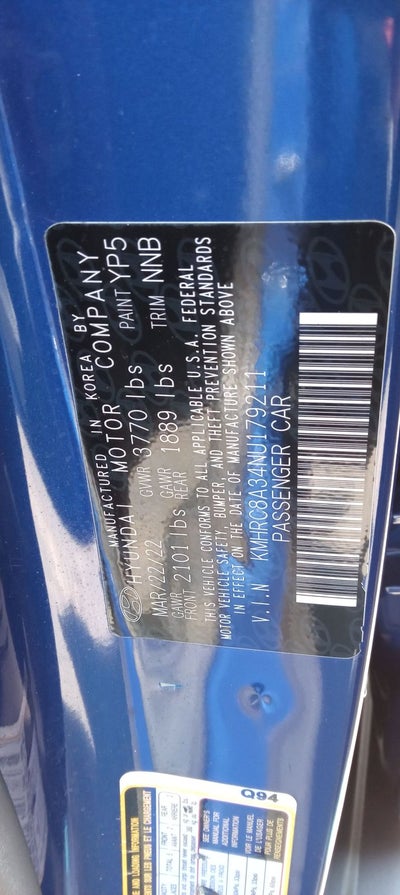 2022 Hyundai Venue Limited