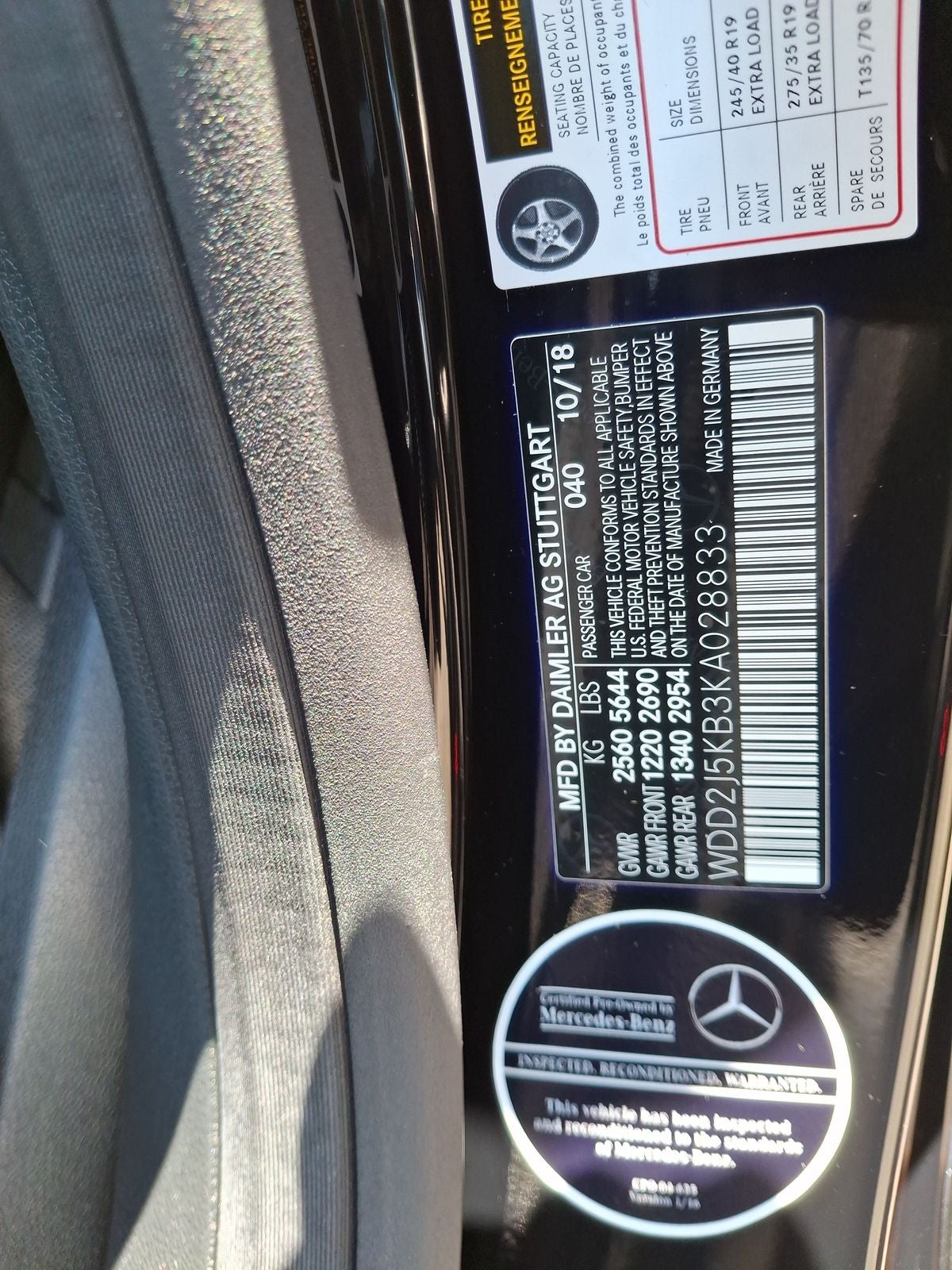 2019 Mercedes-Benz CLS 450 CLS 450 4MATIC®