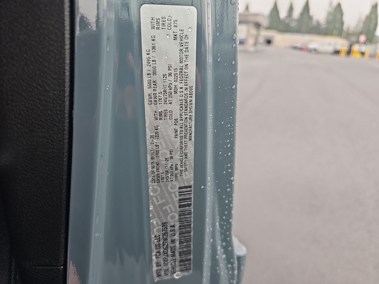 2026 Jeep Wrangler Sport S