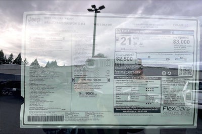 2025 Jeep Wrangler Sport S