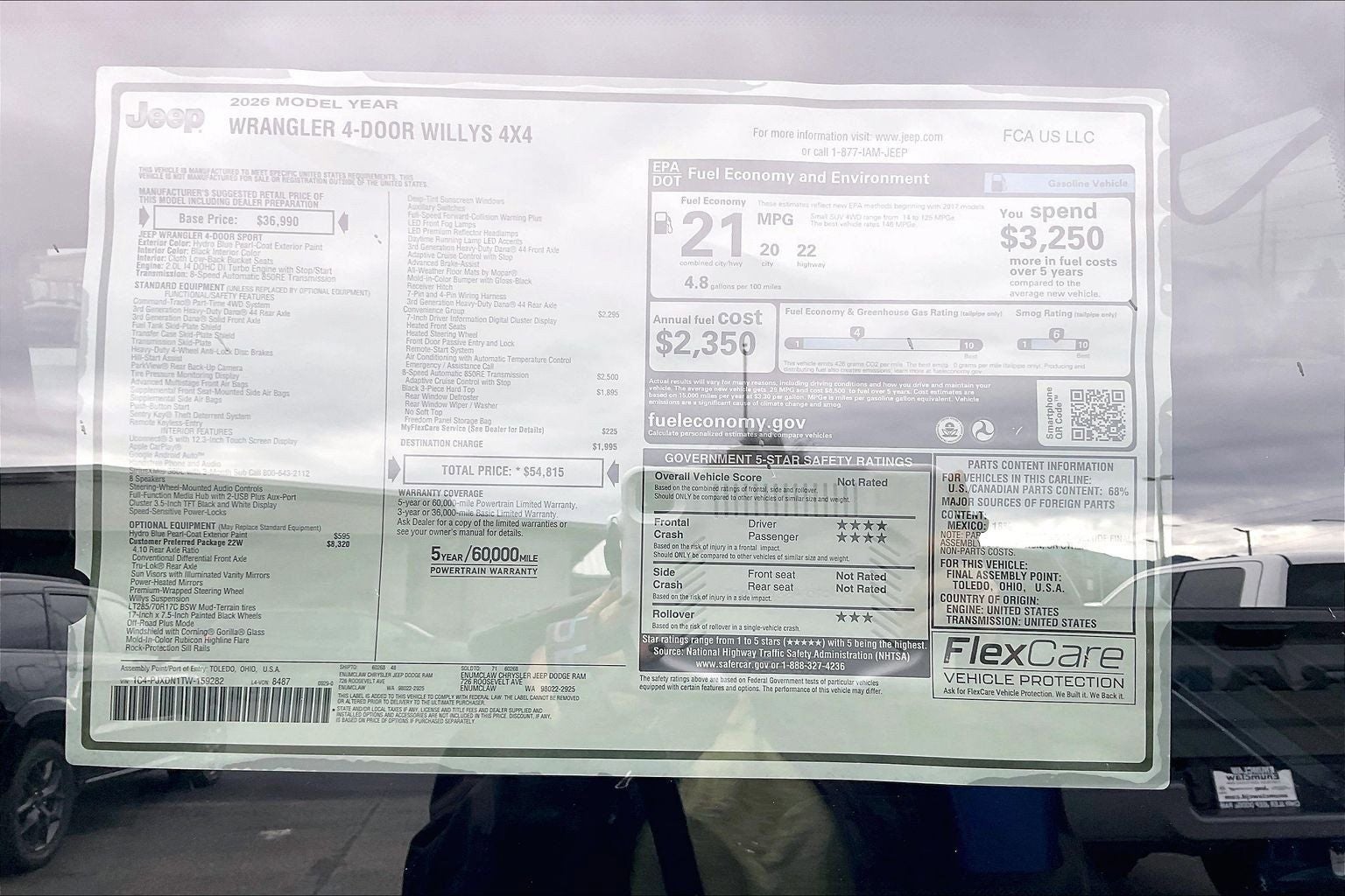 2026 Jeep Wrangler Willys