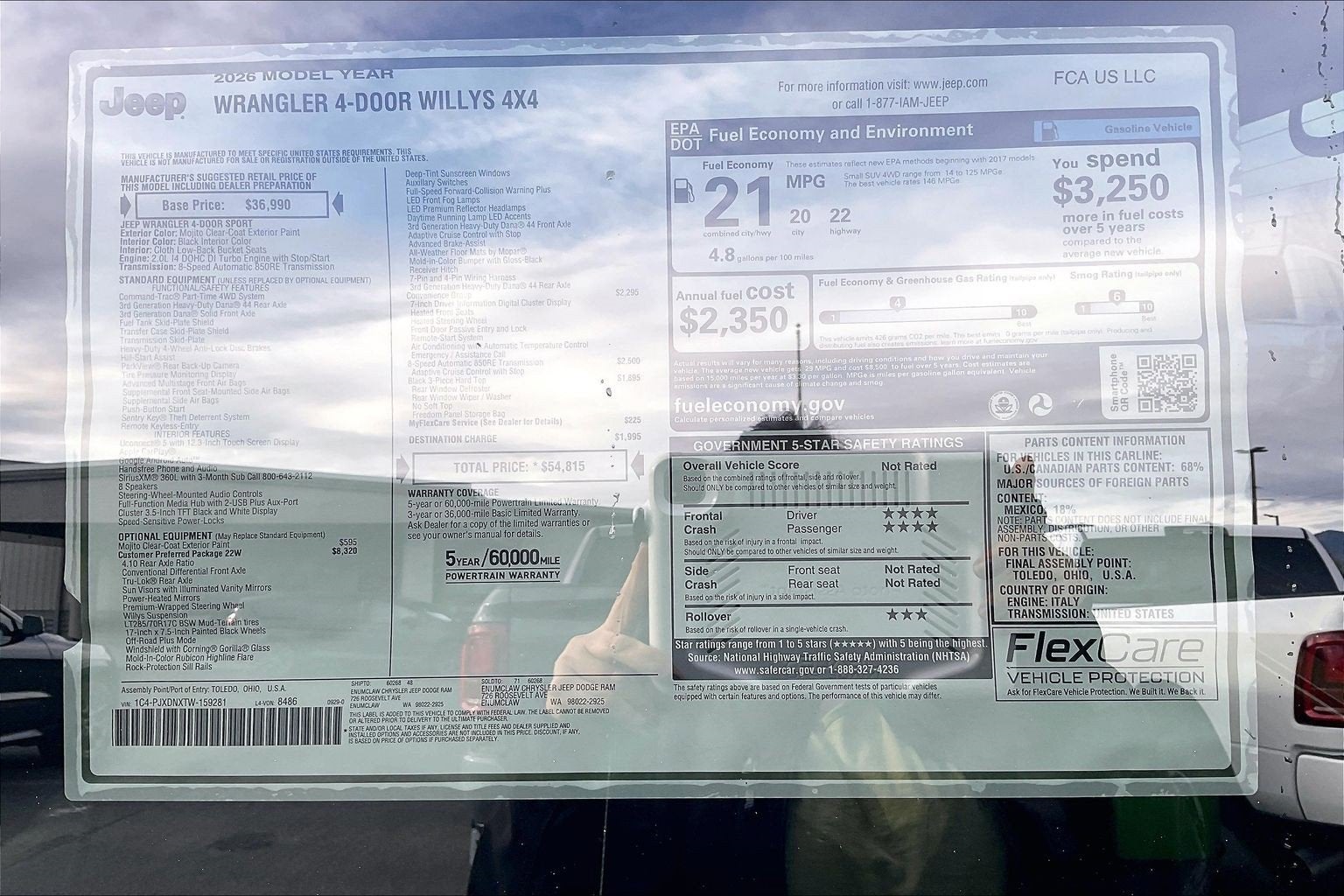 2026 Jeep Wrangler Willys