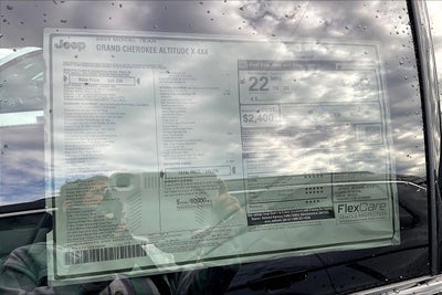 2025 Jeep Grand Cherokee Altitude X