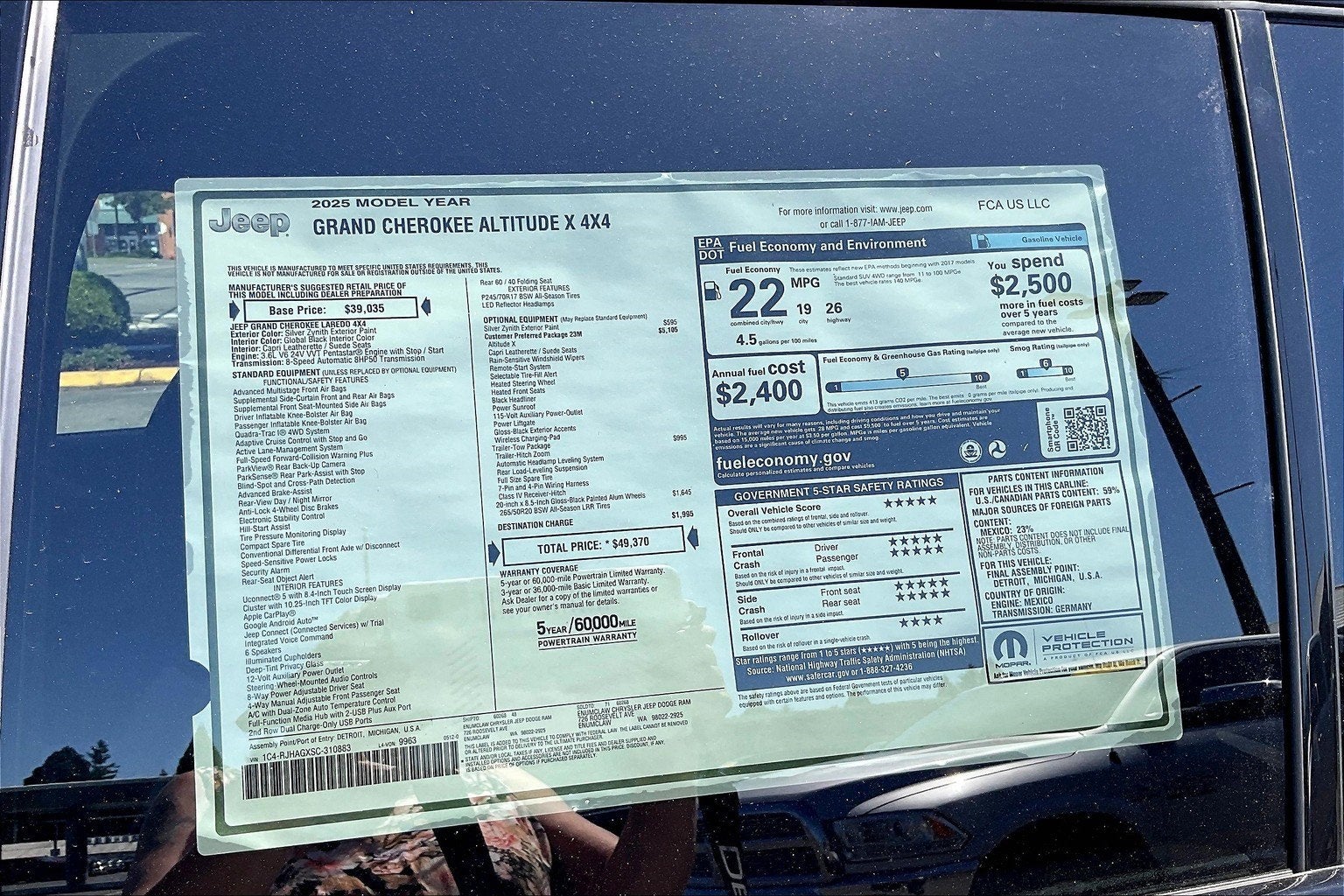 2025 Jeep Grand Cherokee Altitude X