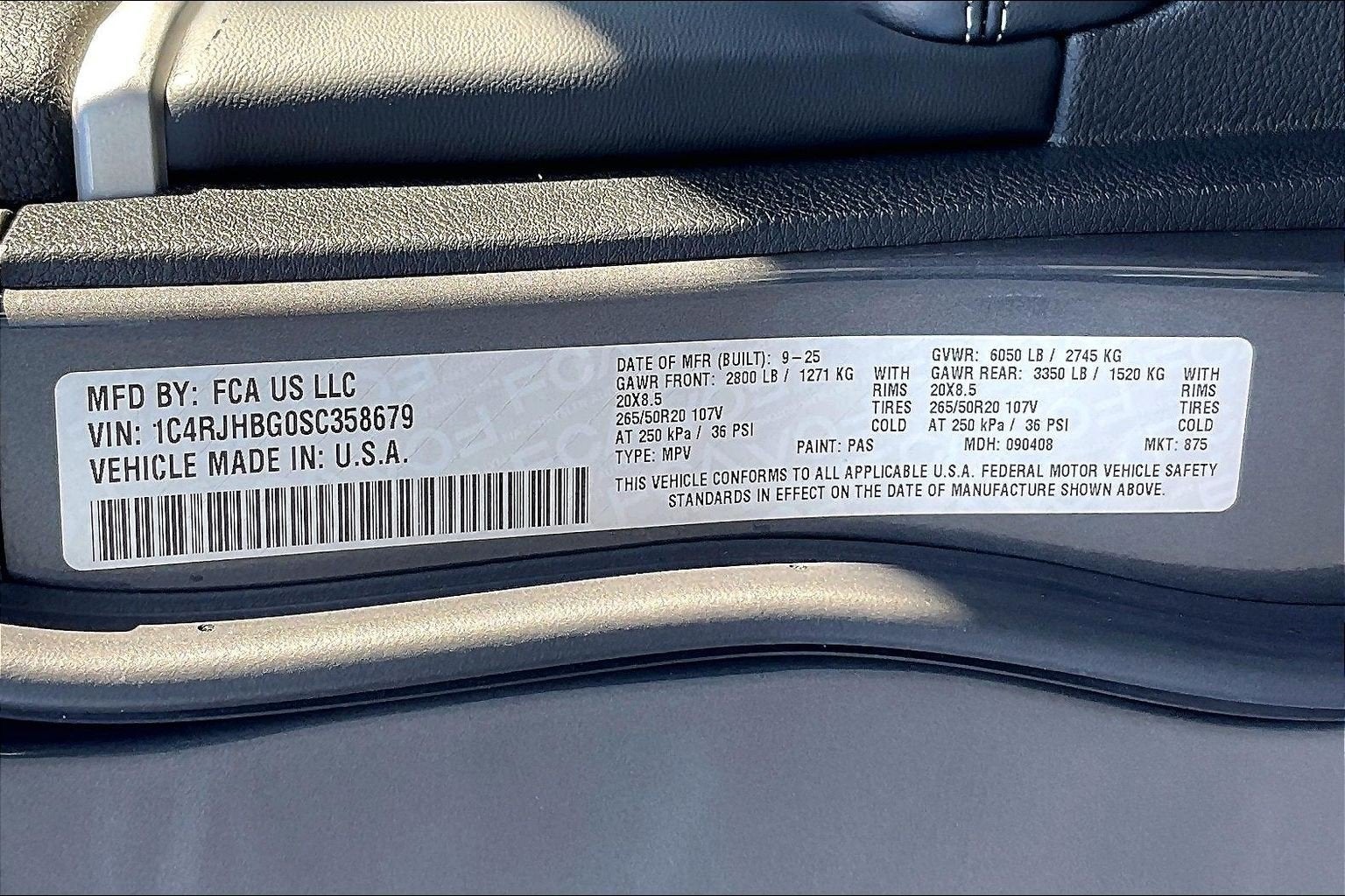 2025 Jeep Grand Cherokee Limited