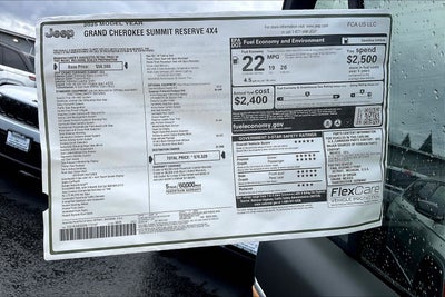 2025 Jeep Grand Cherokee Summit
