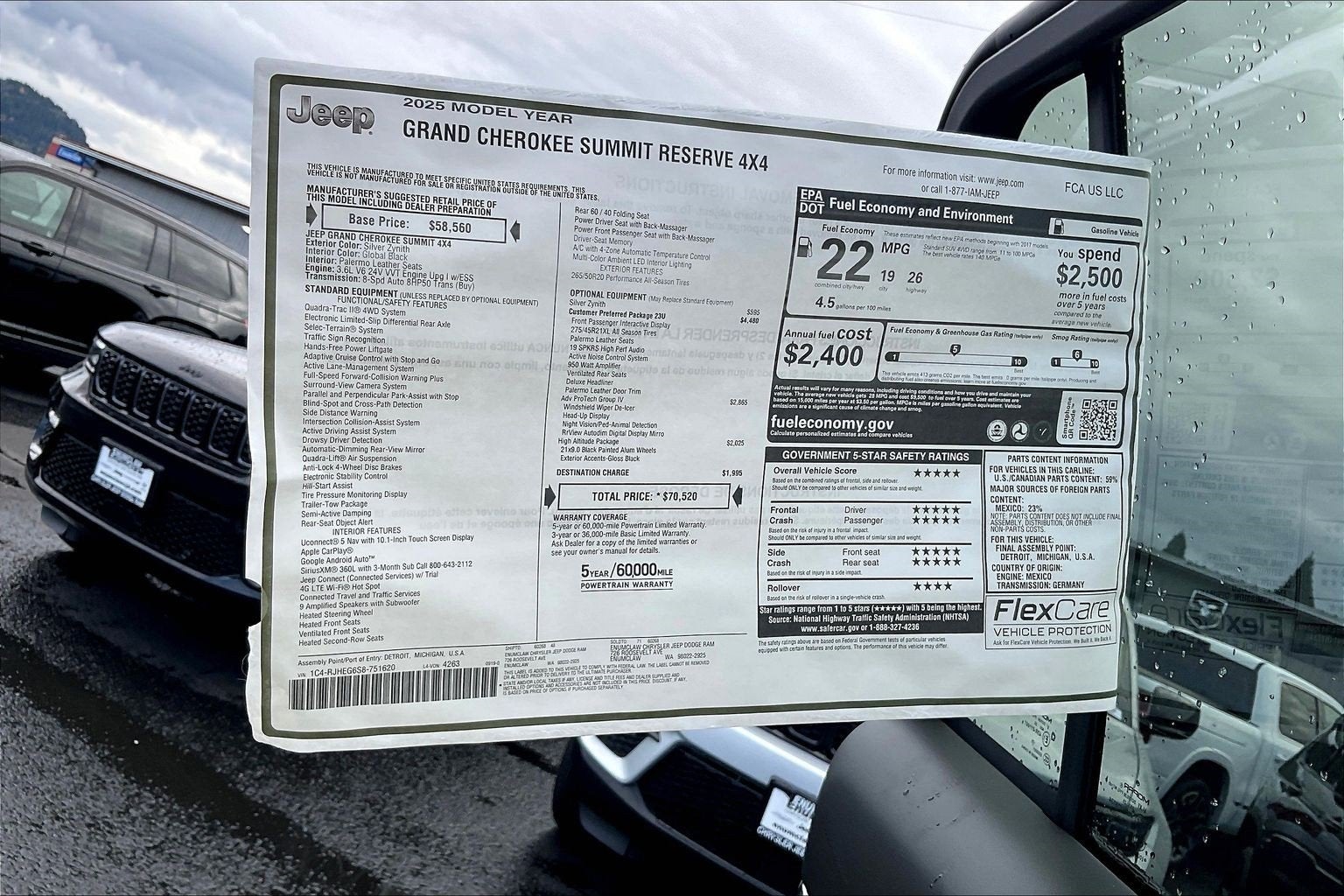 2025 Jeep Grand Cherokee Summit