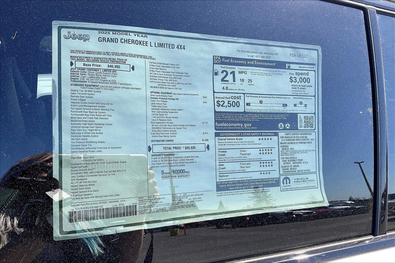 2025 Jeep Grand Cherokee L Limited