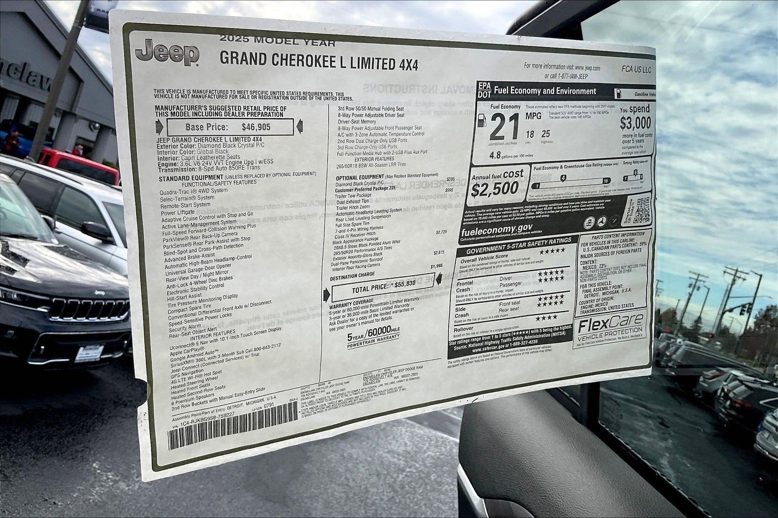 2025 Jeep Grand Cherokee L Limited