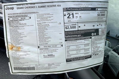 2025 Jeep Grand Cherokee L Summit