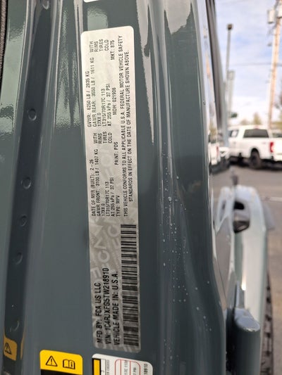 2026 Jeep Wrangler Rubicon X