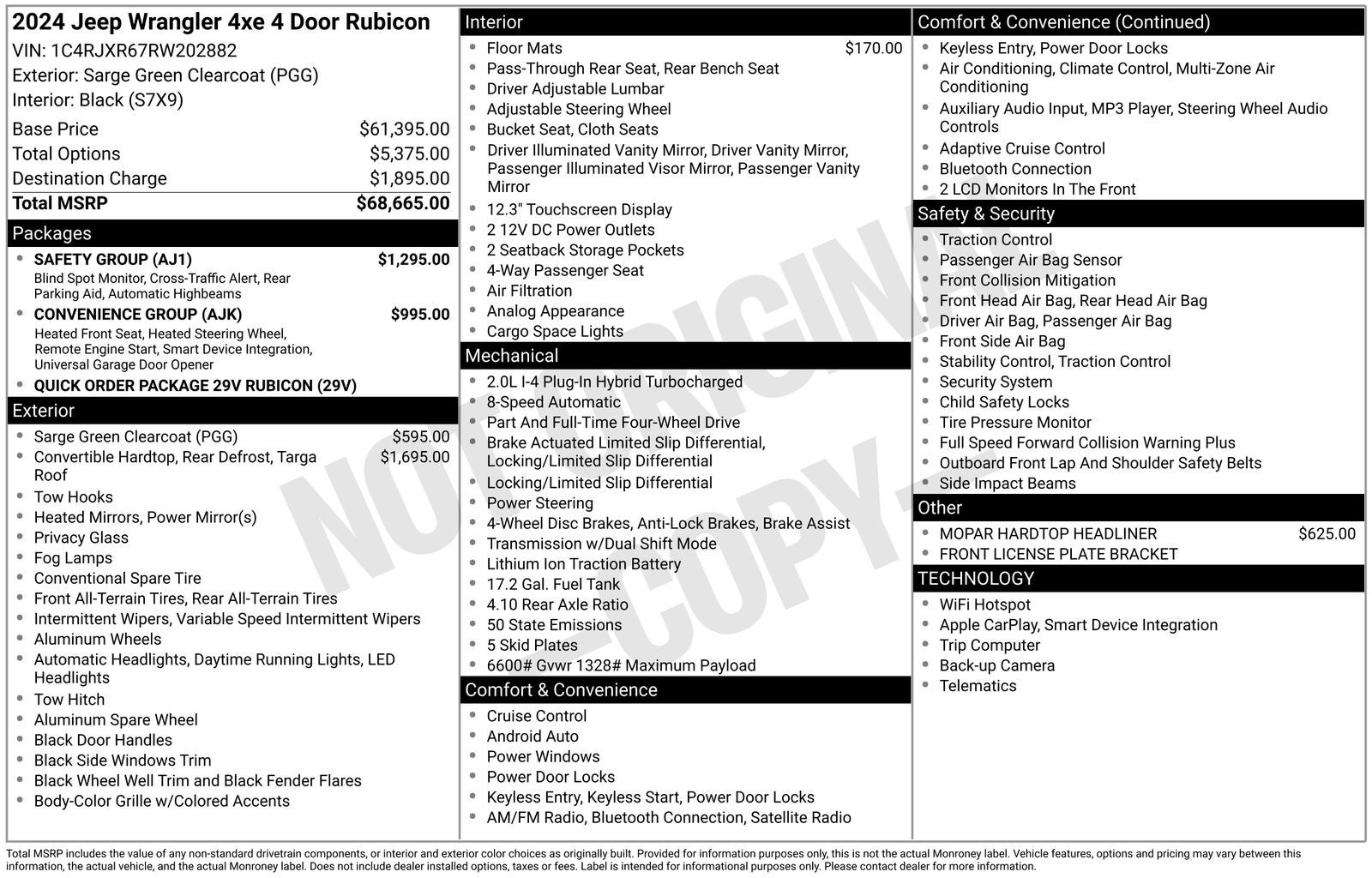 2024 Jeep Wrangler 4xe Rubicon 4xe