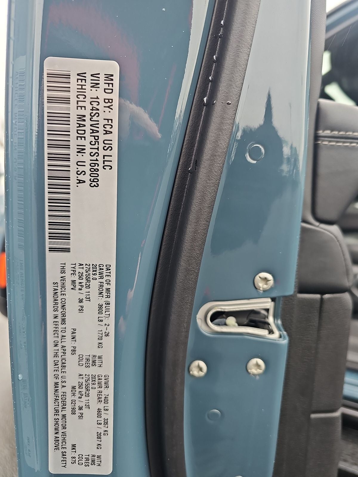 2026 Jeep Grand Wagoneer Upland