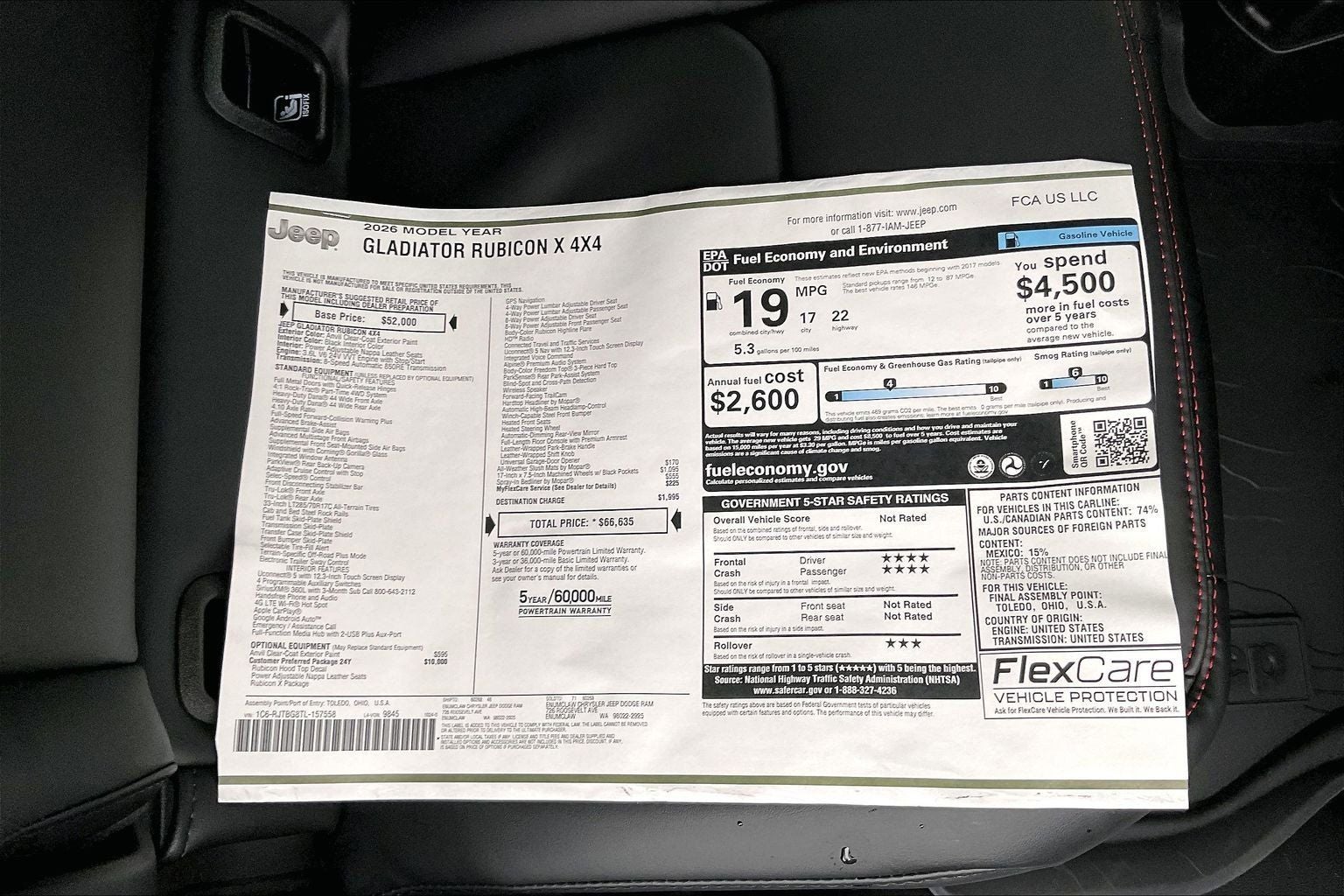 2026 Jeep Gladiator Rubicon