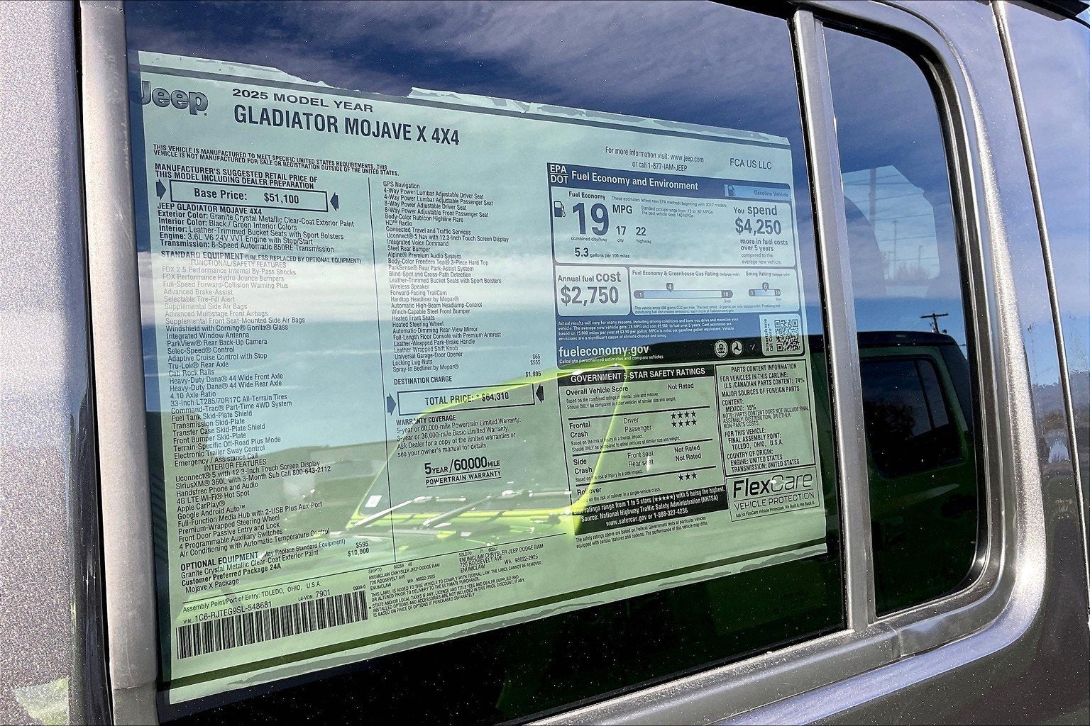 2025 Jeep Gladiator Mojave