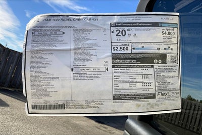 2026 RAM Ram 1500 Rebel