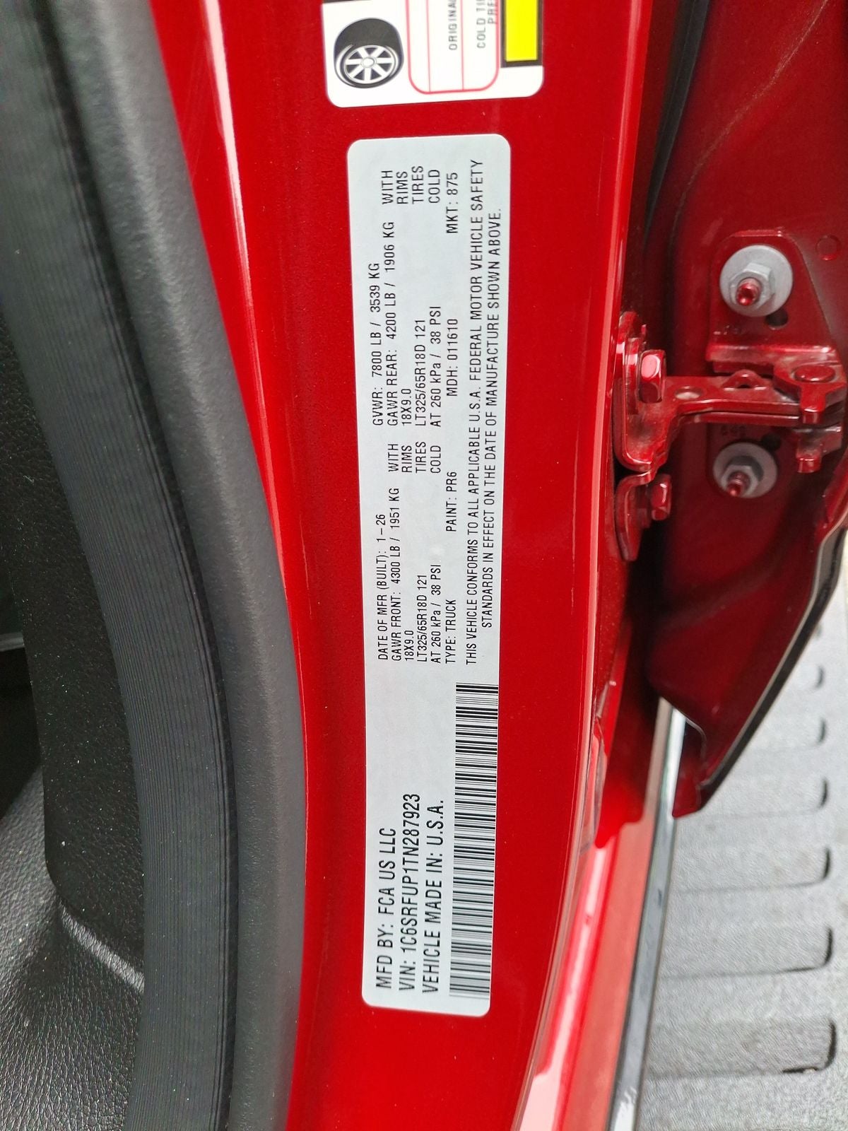 2026 RAM Ram 1500 RHO