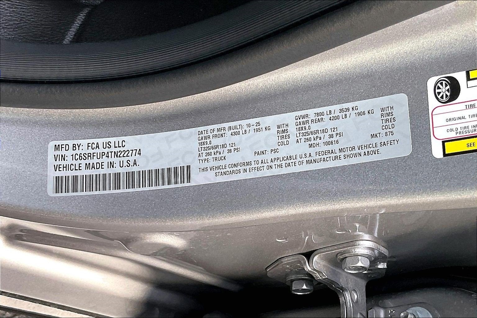 2026 RAM Ram 1500 RHO