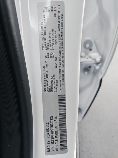 2026 RAM Ram 1500 RHO