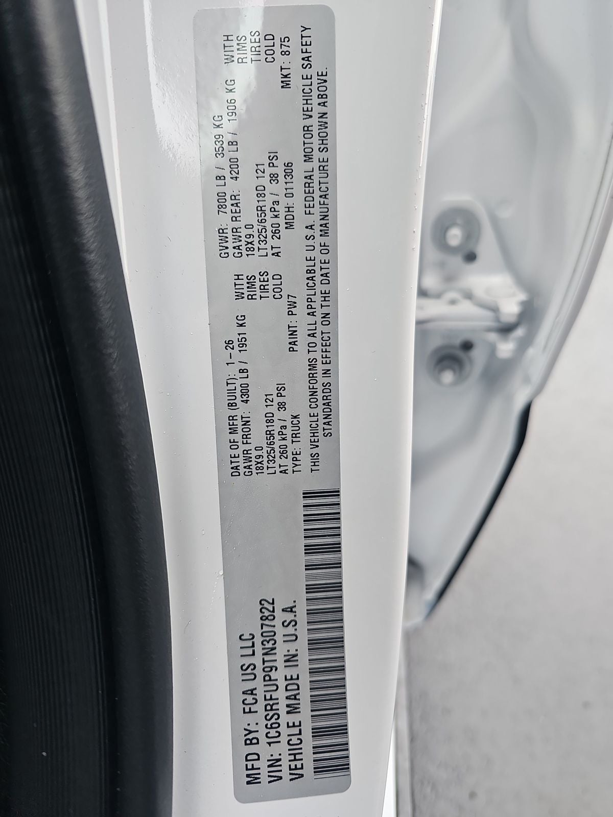 2026 RAM Ram 1500 RHO