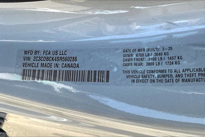 2025 Dodge Charger R/T