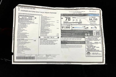 2024 Dodge Charger R/T Scat Pack Track Package