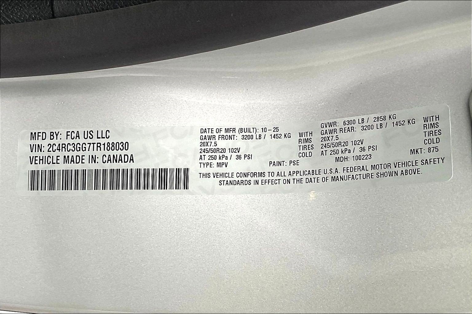 2026 Chrysler Pacifica Limited