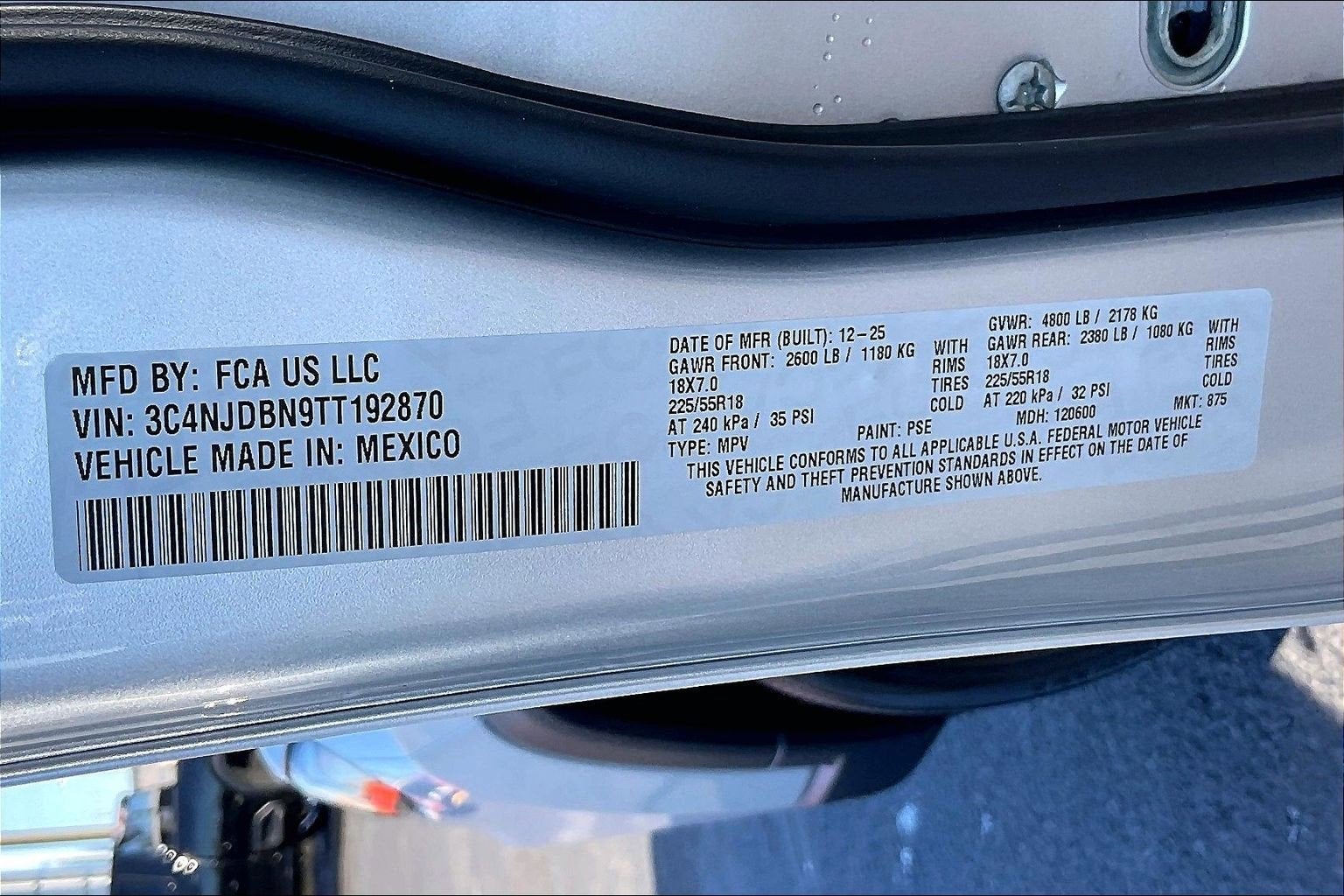 2026 Jeep Compass Latitude