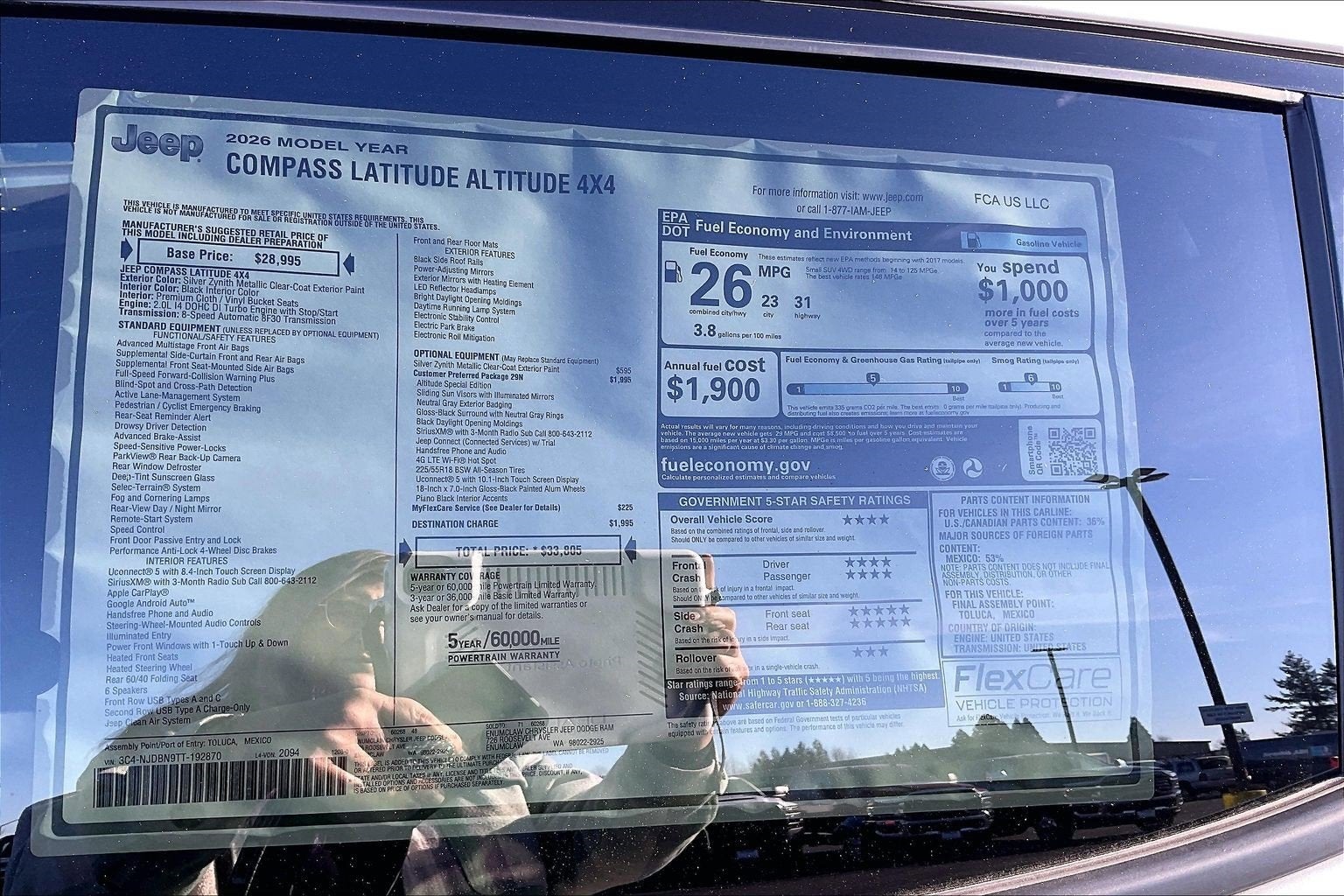 2026 Jeep Compass Latitude